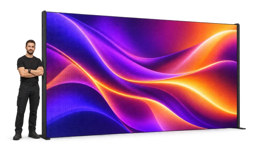 Absen – Mur LED indoor 4,5 x 2,5 m (pitch 2.9)
